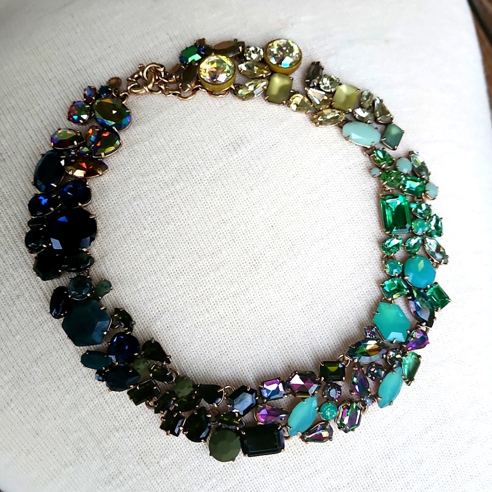J. Crew Brulee Choker Style Statement Necklace - Picture 12 of 17